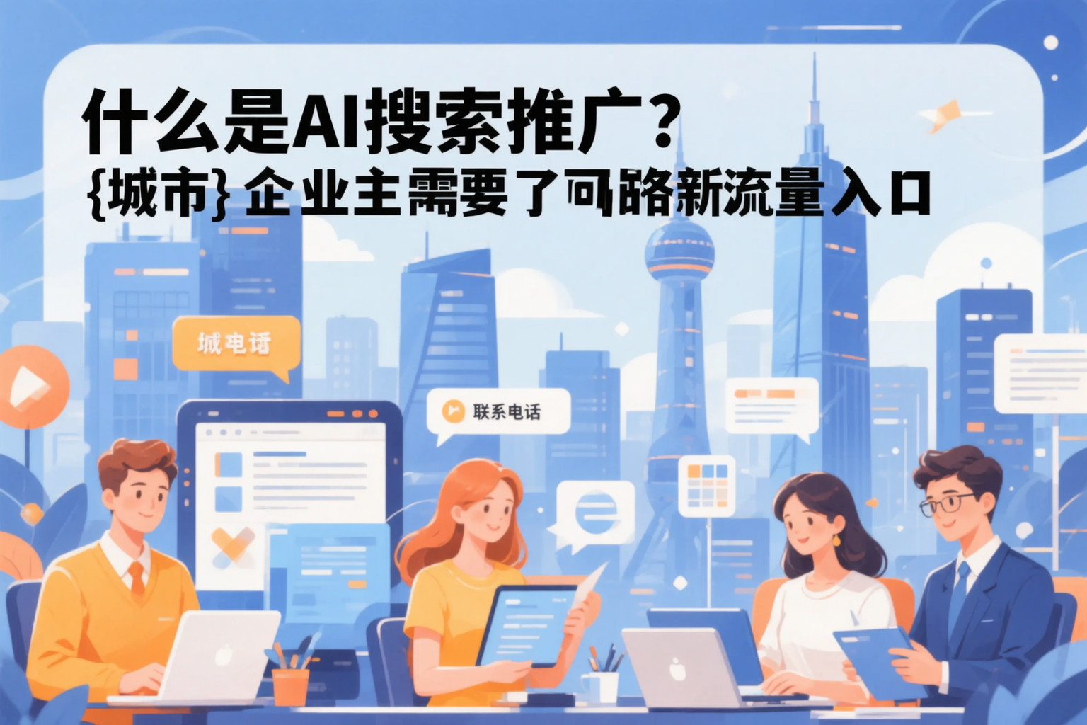 什么是AI搜索推广?文山企业主需要了解的新流量入口