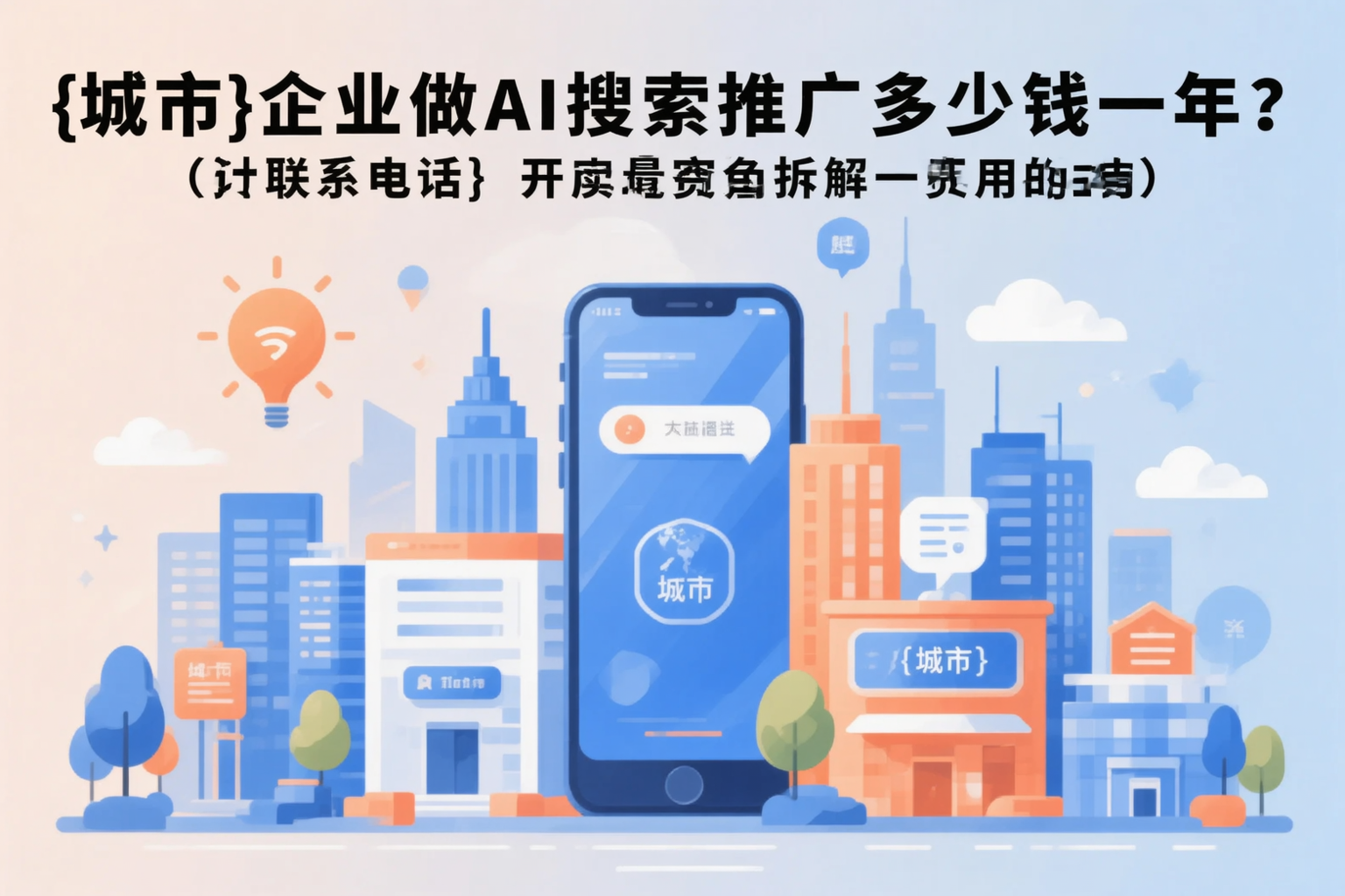 文山企业做AI搜索推广多少钱一年?真实费用拆解