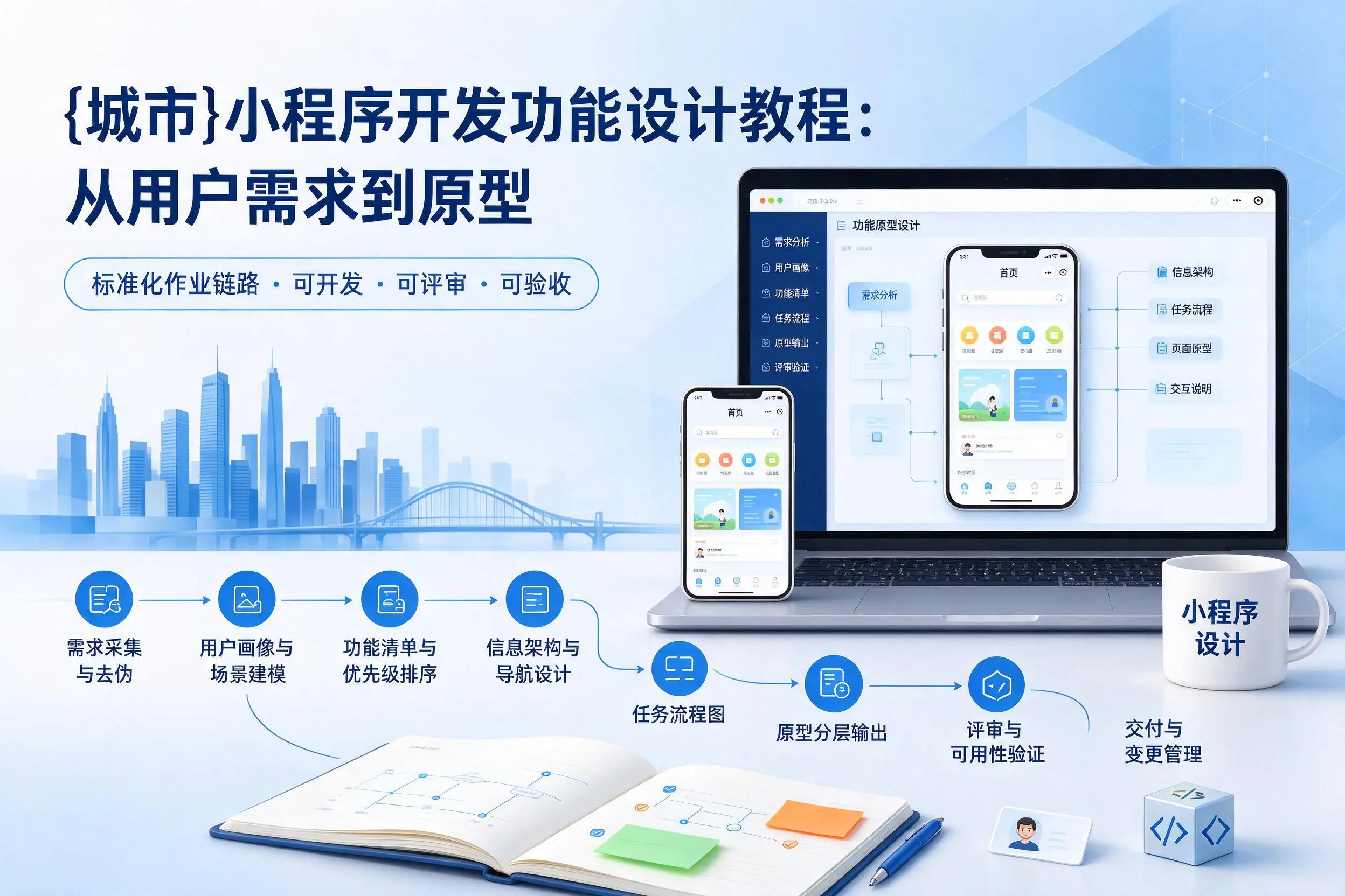 文山小程序开发功能设计教程：从用户需求到原型