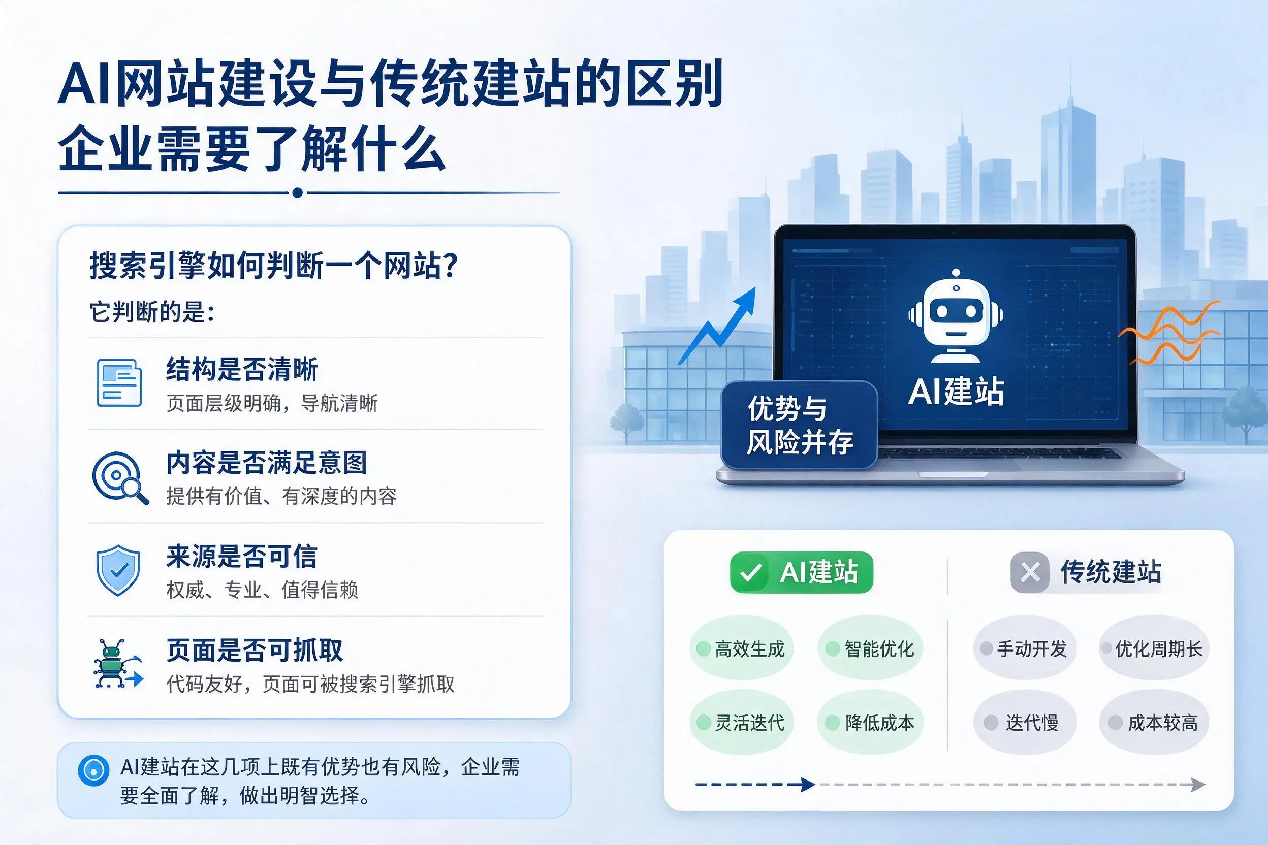 AI网站建设与传统建站的区别,文山企业需要了解什么