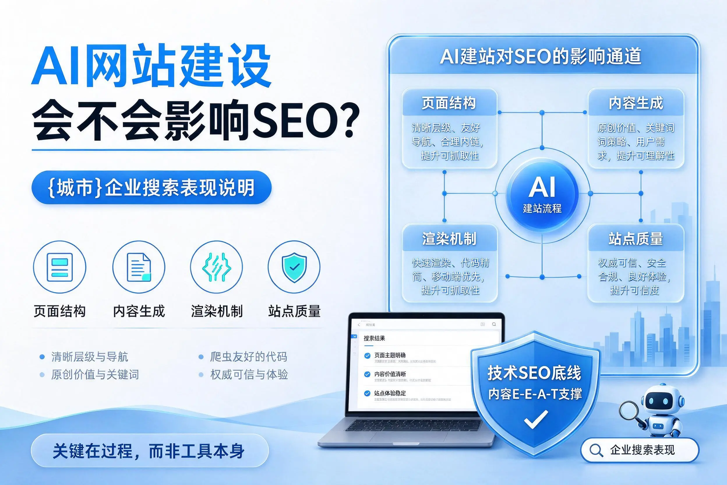 AI网站建设会不会影响SEO？文山企业搜索表现说明