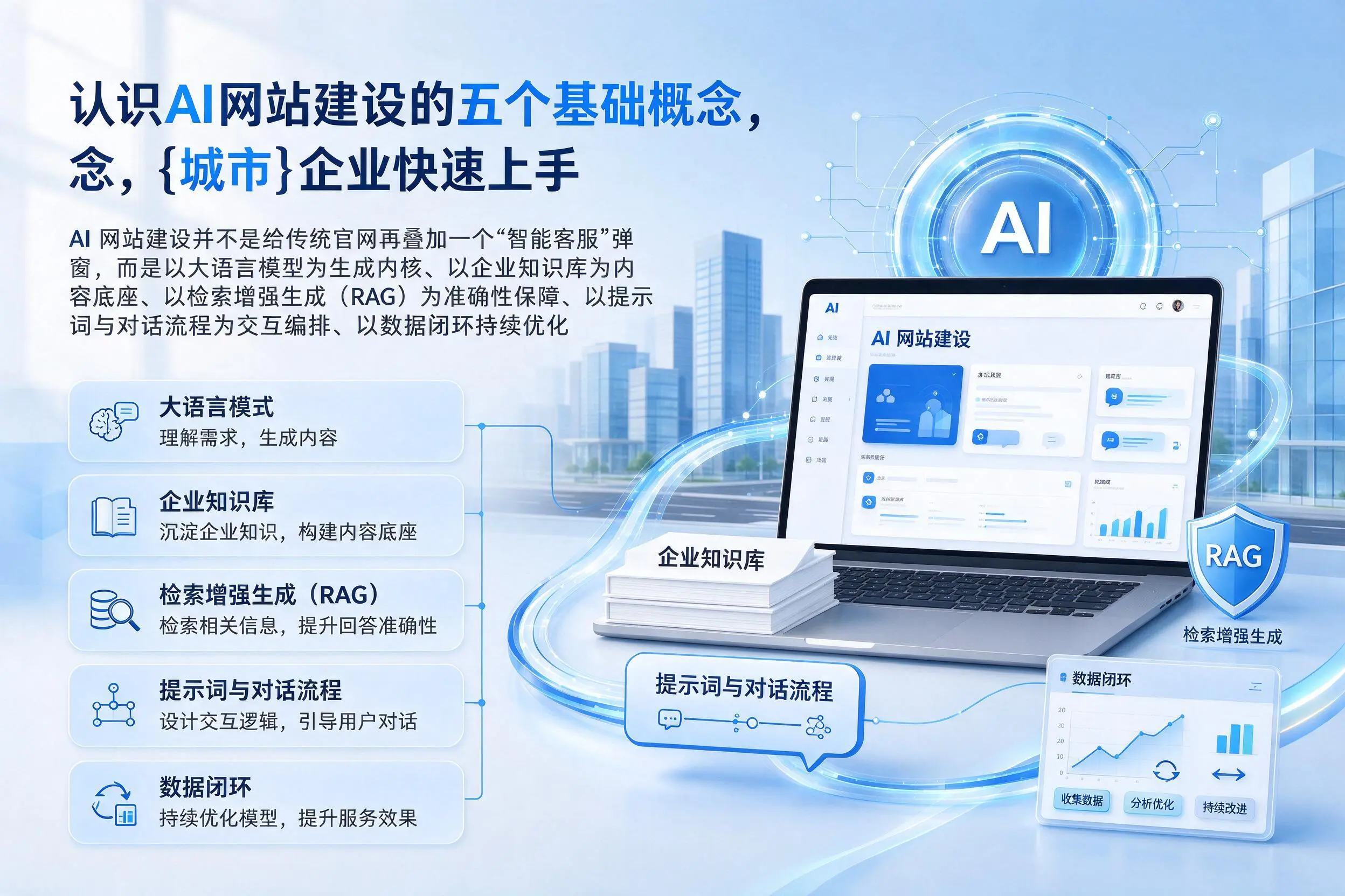 认识AI网站建设的五个基础概念，文山企业快速上手