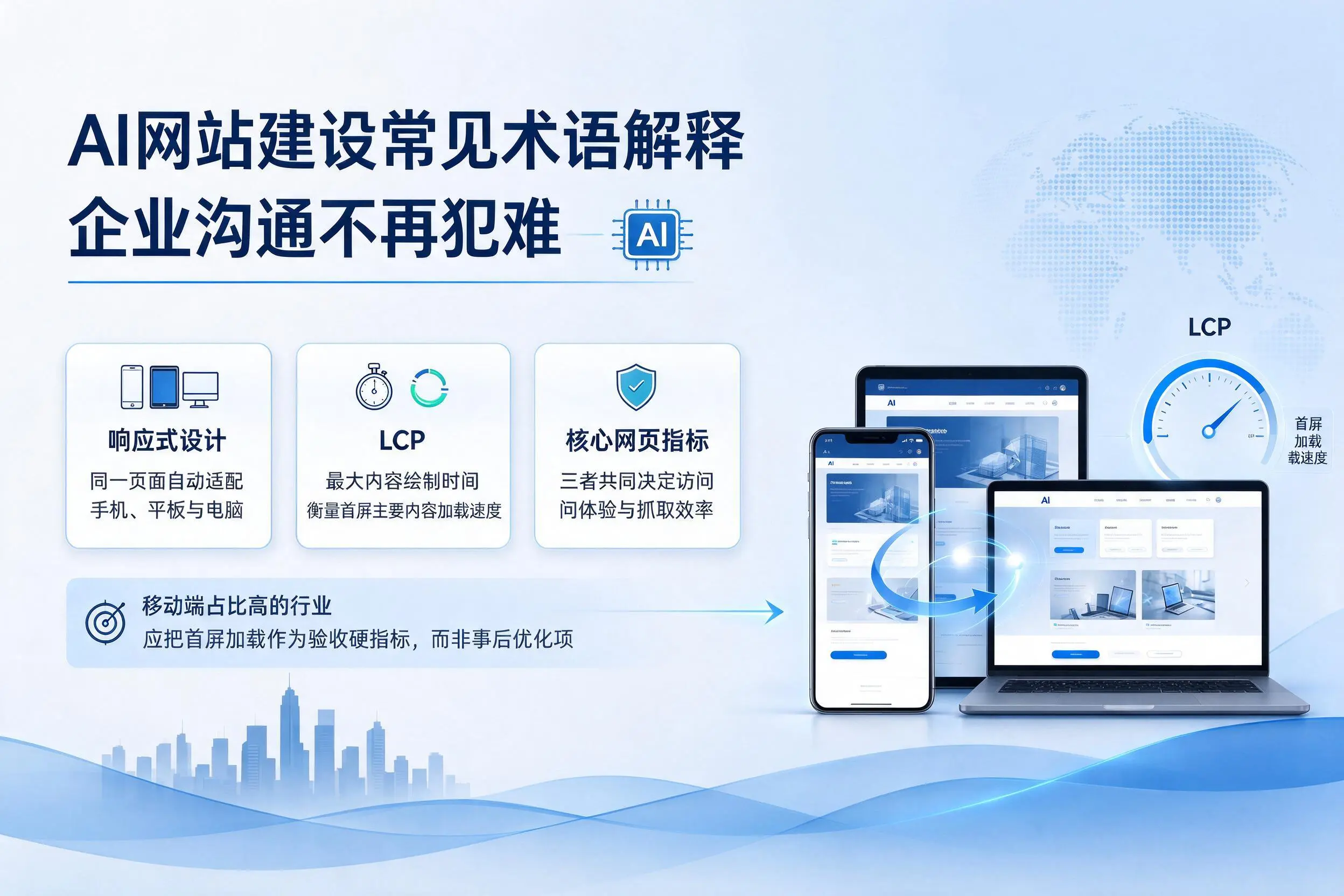 AI网站建设常见术语解释，文山企业沟通不再犯难